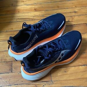 Saucony Men's Shoes - Navy and Orange